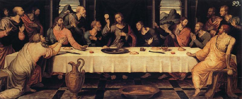 Joan de Joanes Last Supper France oil painting art